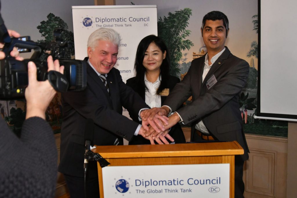 Diplomatic Council launch in Singapore