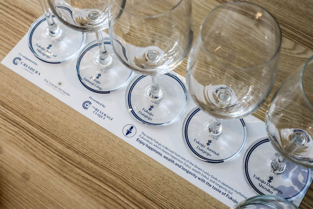 Exclusive First Taste of The Prestigious Fukuju Sake via a Sake and Food Pairing Masterclass